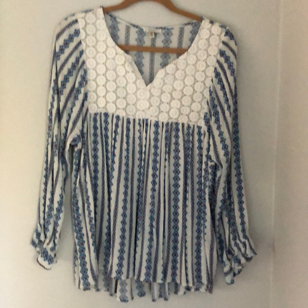 Jodifl embroidered blouse - size M
